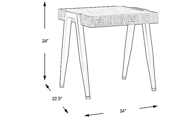 Dimension Image. Please refer to the Dimension Tab on this page for dimension details.