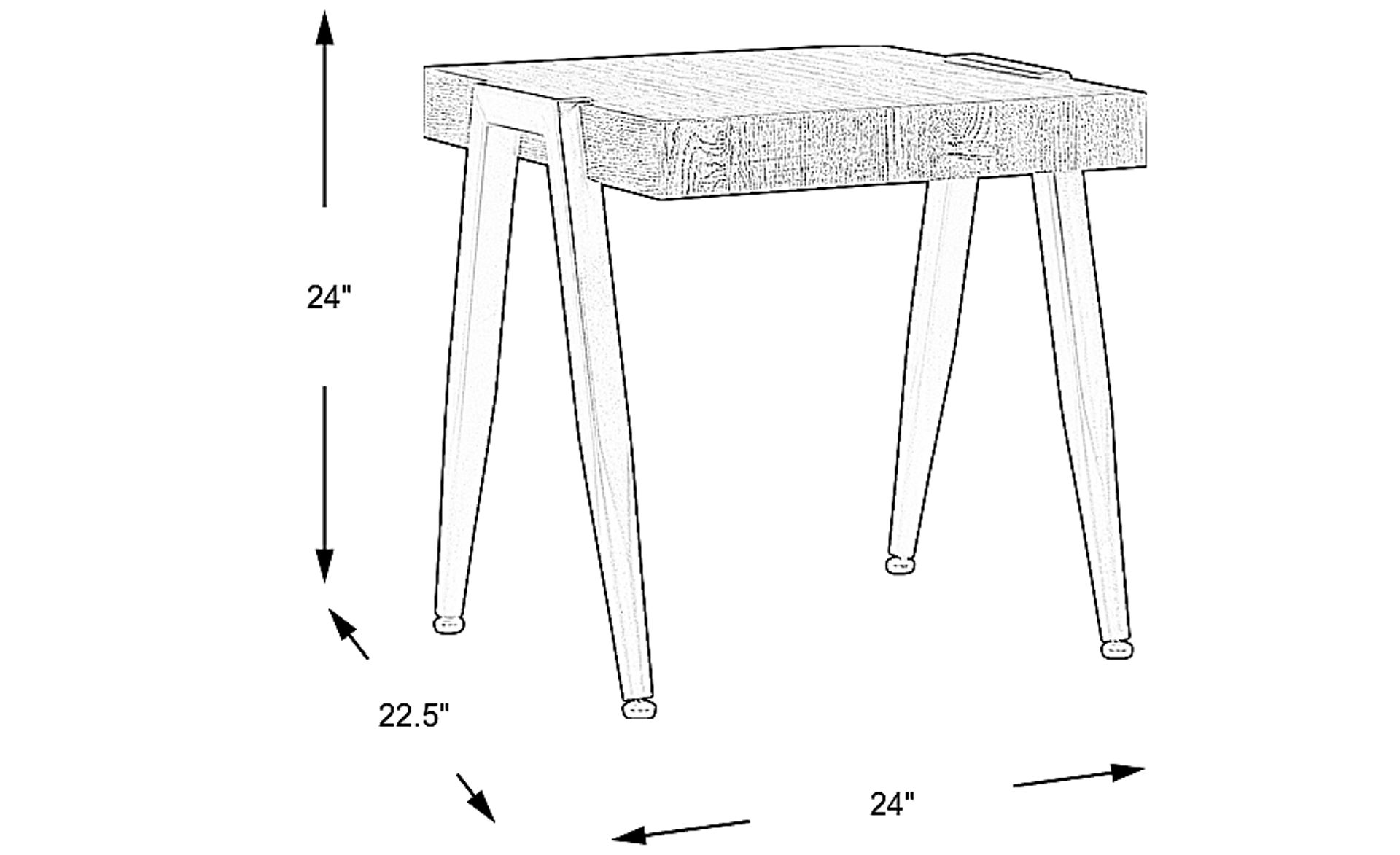 Dimension Image. Please refer to the Dimension Tab on this page for dimension details.