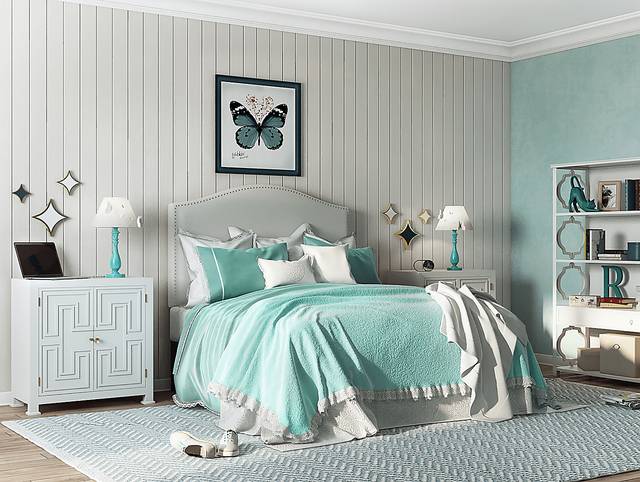 Corinan White King Headboard - Thumbnail - Image 7