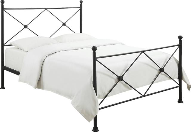 Corinna Black Queen Post Bed - Thumbnail - Image 1