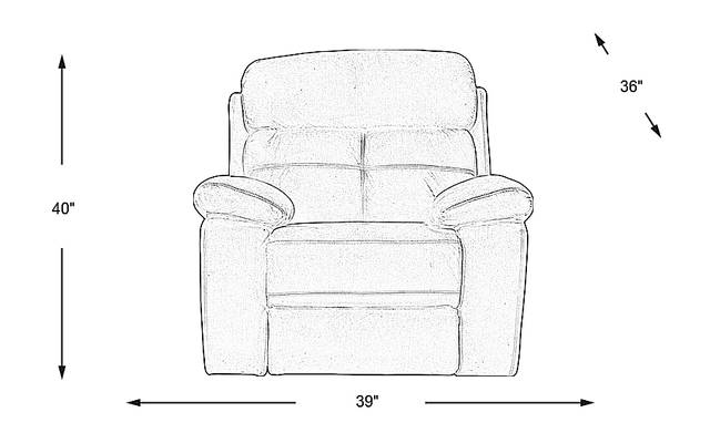 Dimension Image. Please refer to the Dimension Tab on this page for dimension details.