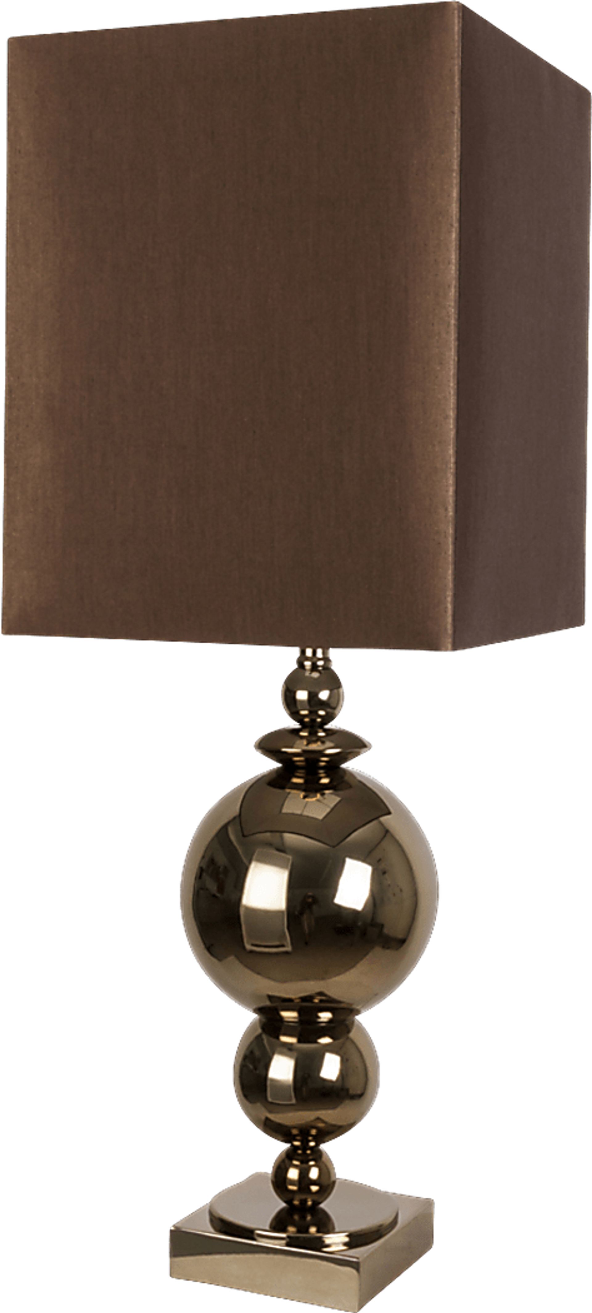 Corinth Antique Silver Table Lamp - Image 1