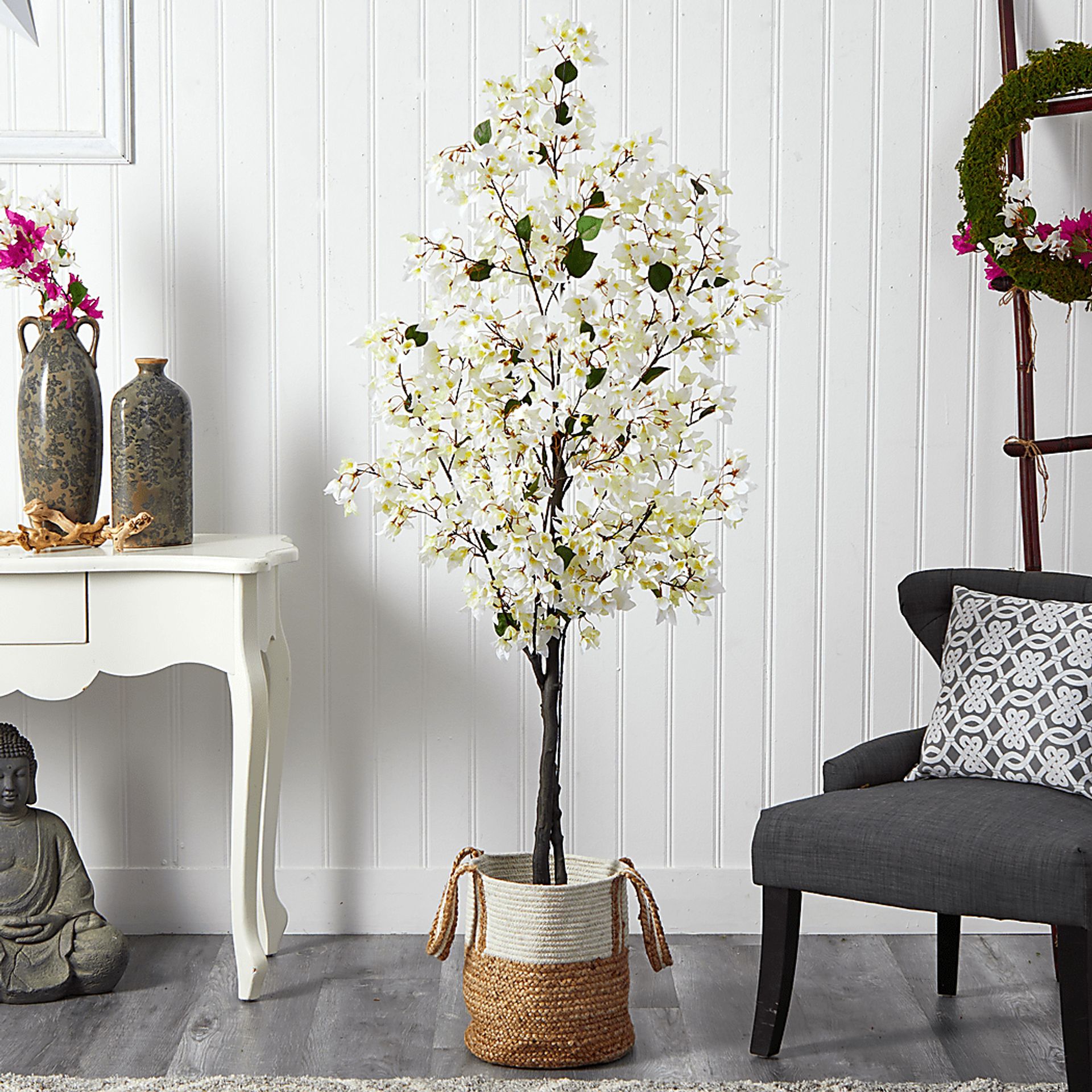 Corintia I White Tree with Basket - Image 3