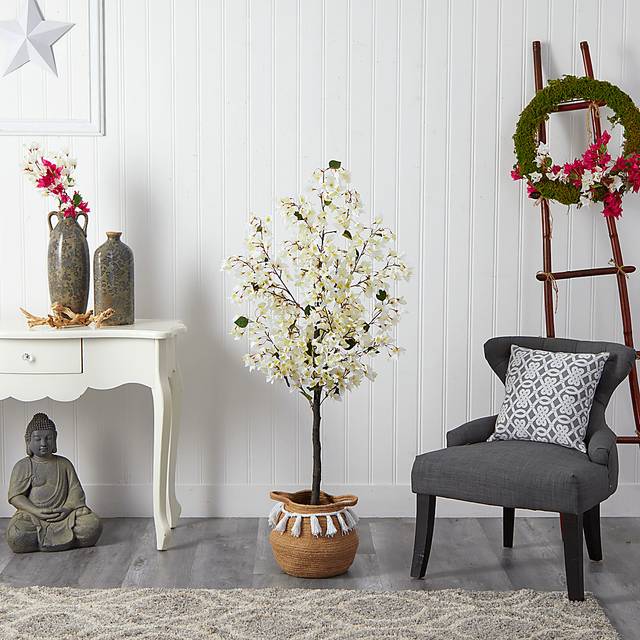 Corintia II White Tree with Basket - Thumbnail - Image 2