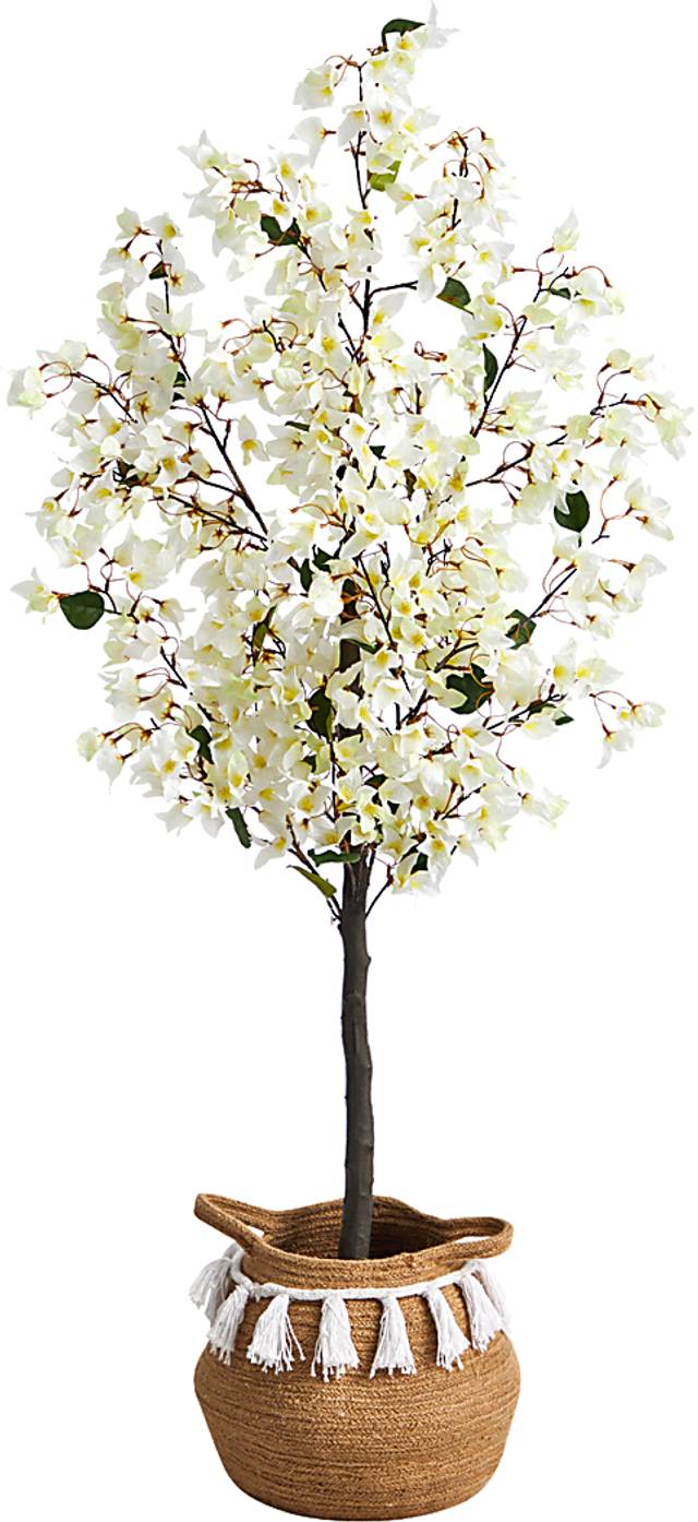 Corintia II White Tree with Basket - Thumbnail - Image 1