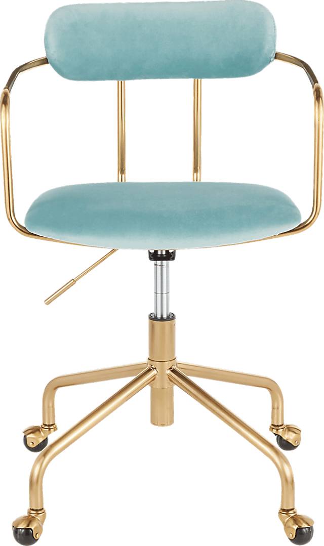 Corkern Blue Desk Chair - Thumbnail - Image 5
