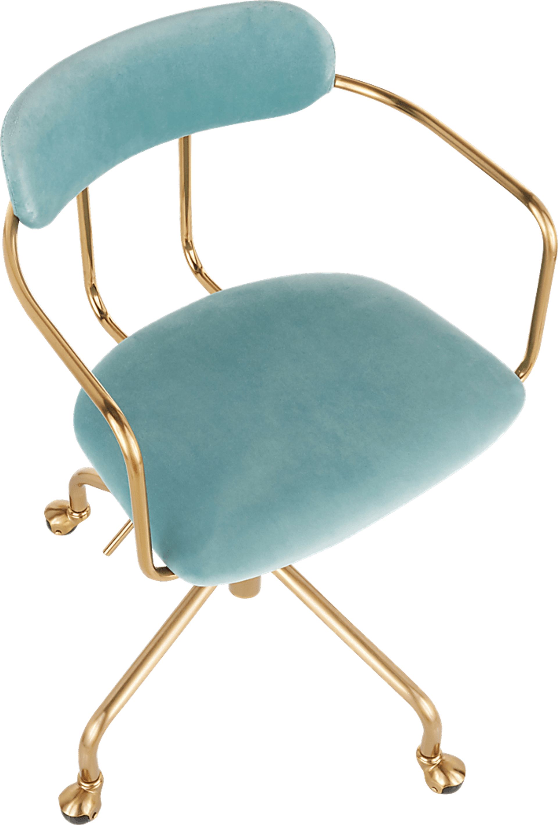 Corkern Blue Desk Chair - Image 6