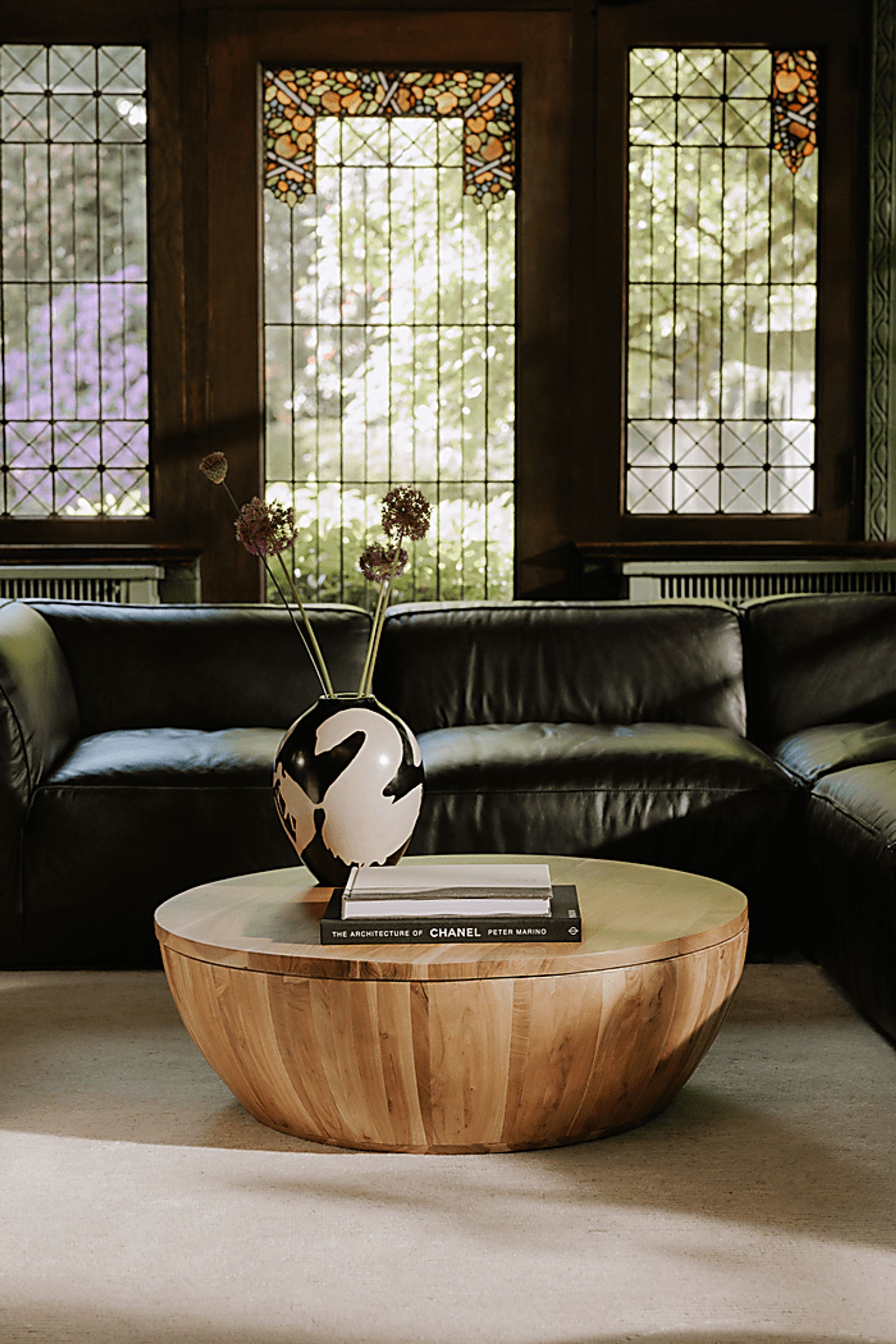 Corkwood Brown Storage Cocktail Table - Image 9