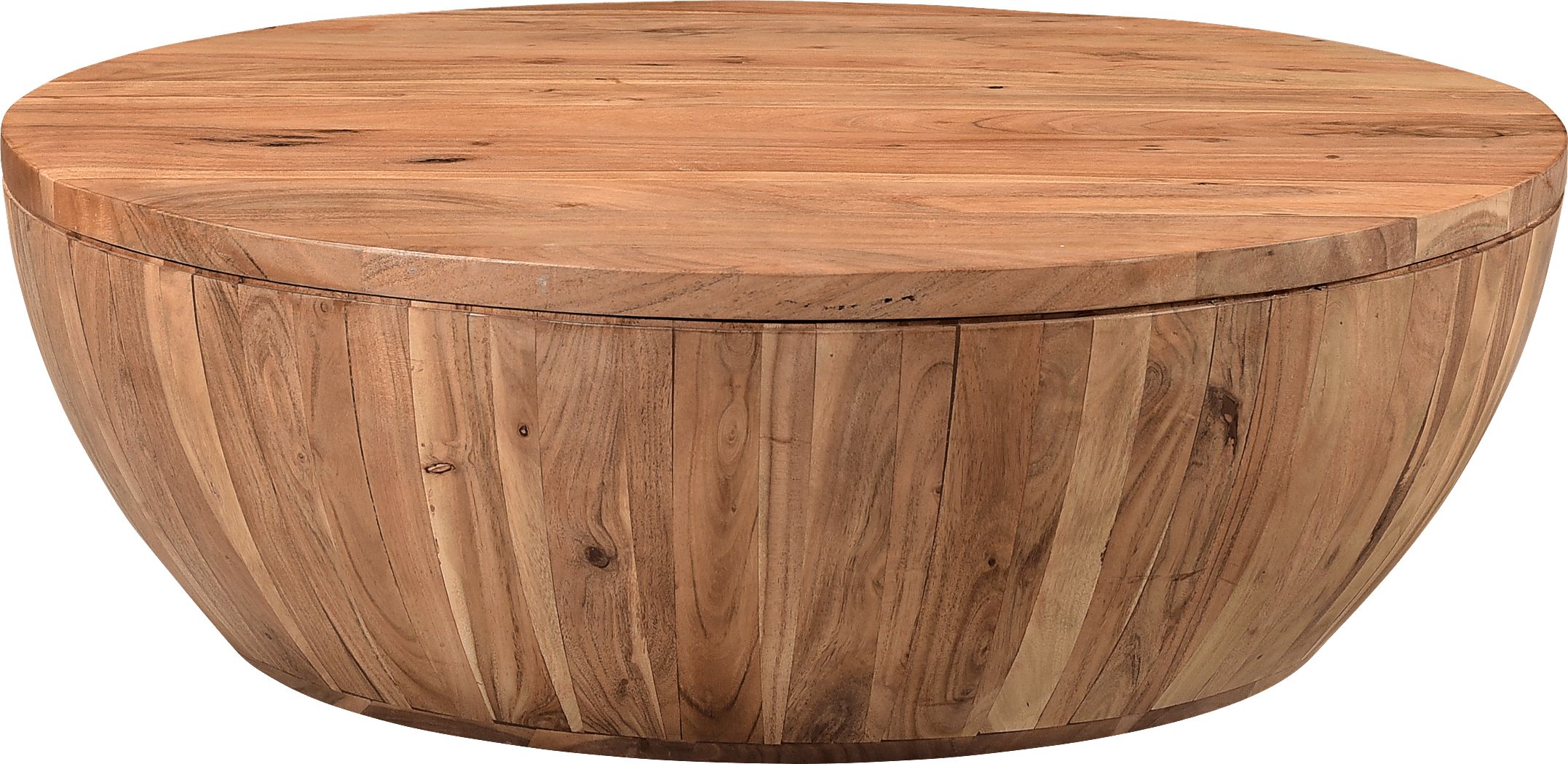 Corkwood Brown Storage Cocktail Table