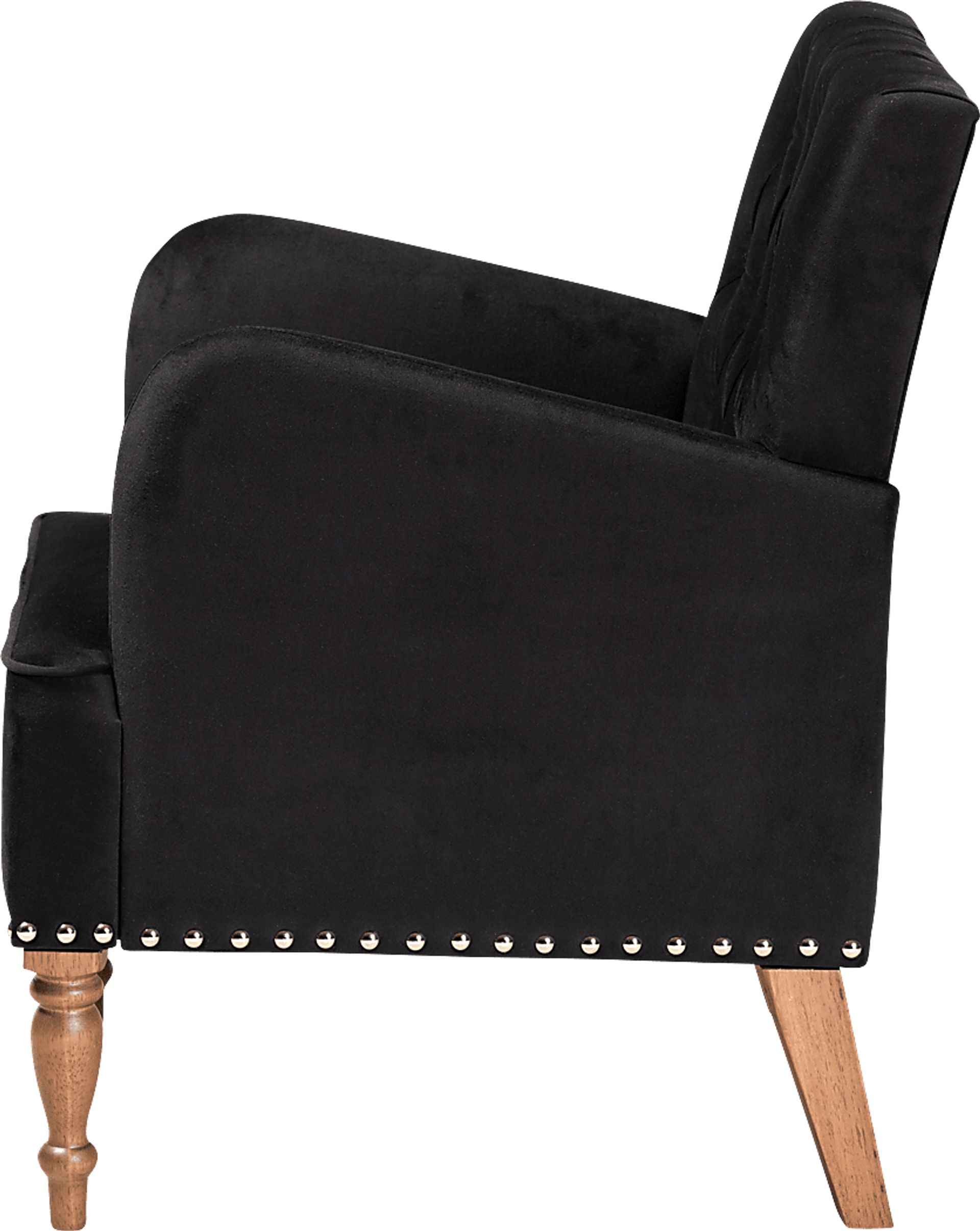 Corlandt Black Accent Chair - Image 3
