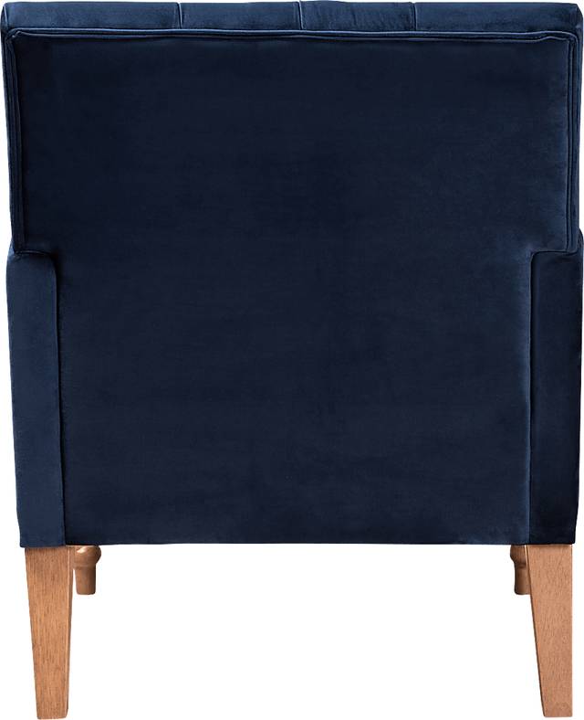Corlandt Blue Accent Chair - Thumbnail - Image 4