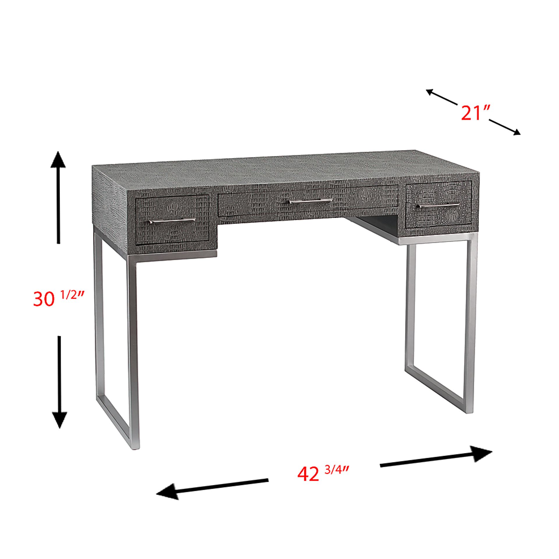 Corlett Gray Desk - Image 8