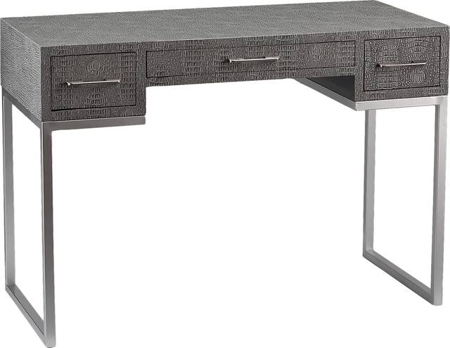 Corlett Gray Desk - Thumbnail - Image 1