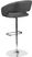 Corley Gray Ultrahyde Adjustable Swivel Barstool