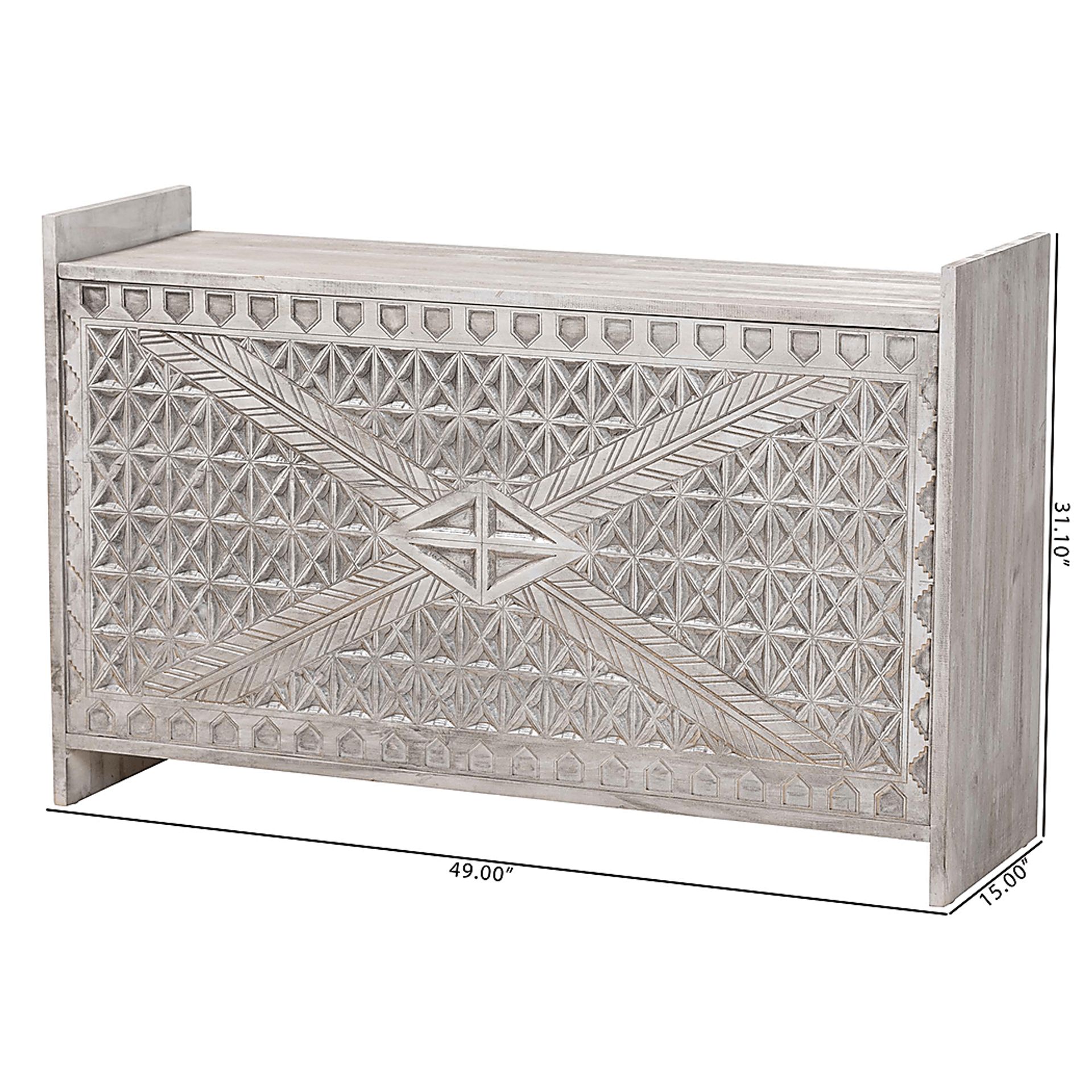 Corlic White Storage Trunk - Image 3