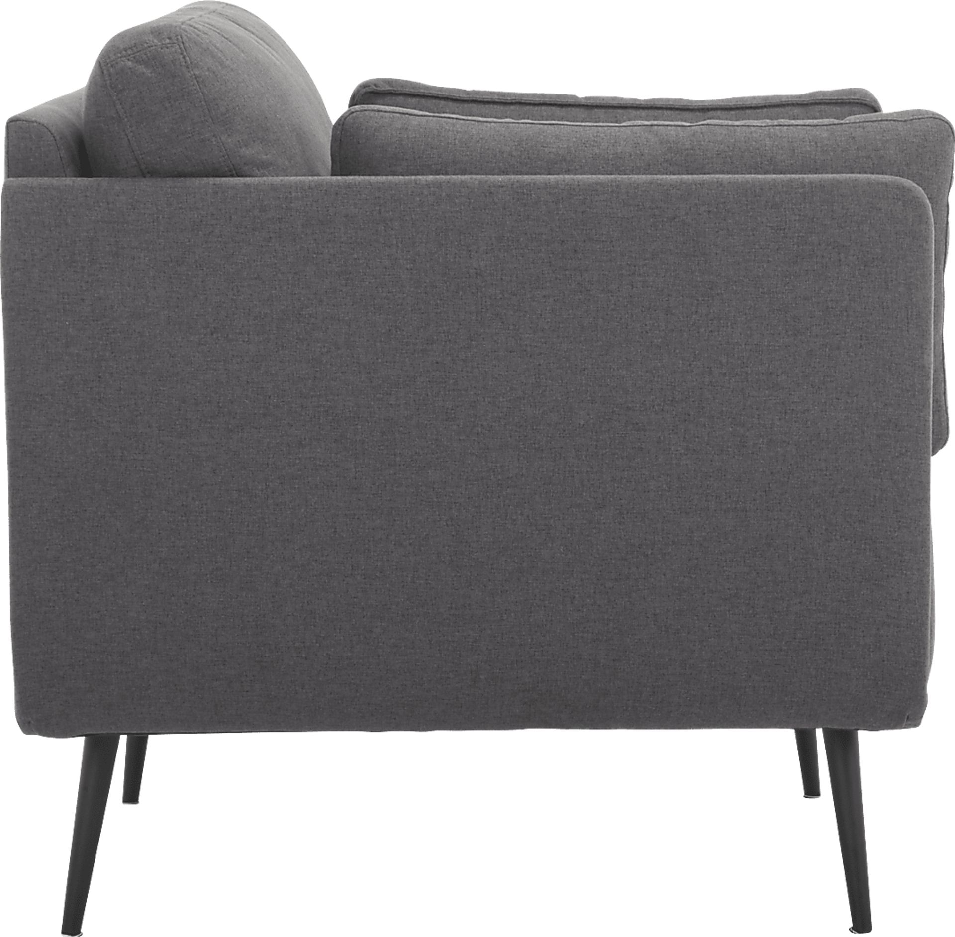 Corliss Gray Accent Chair - Image 3