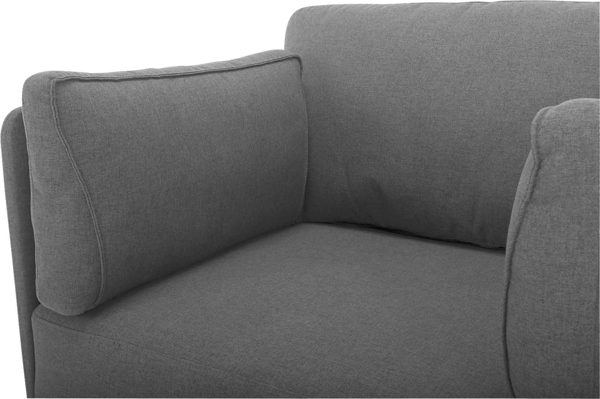 Corliss Gray Accent Chair - Image 5