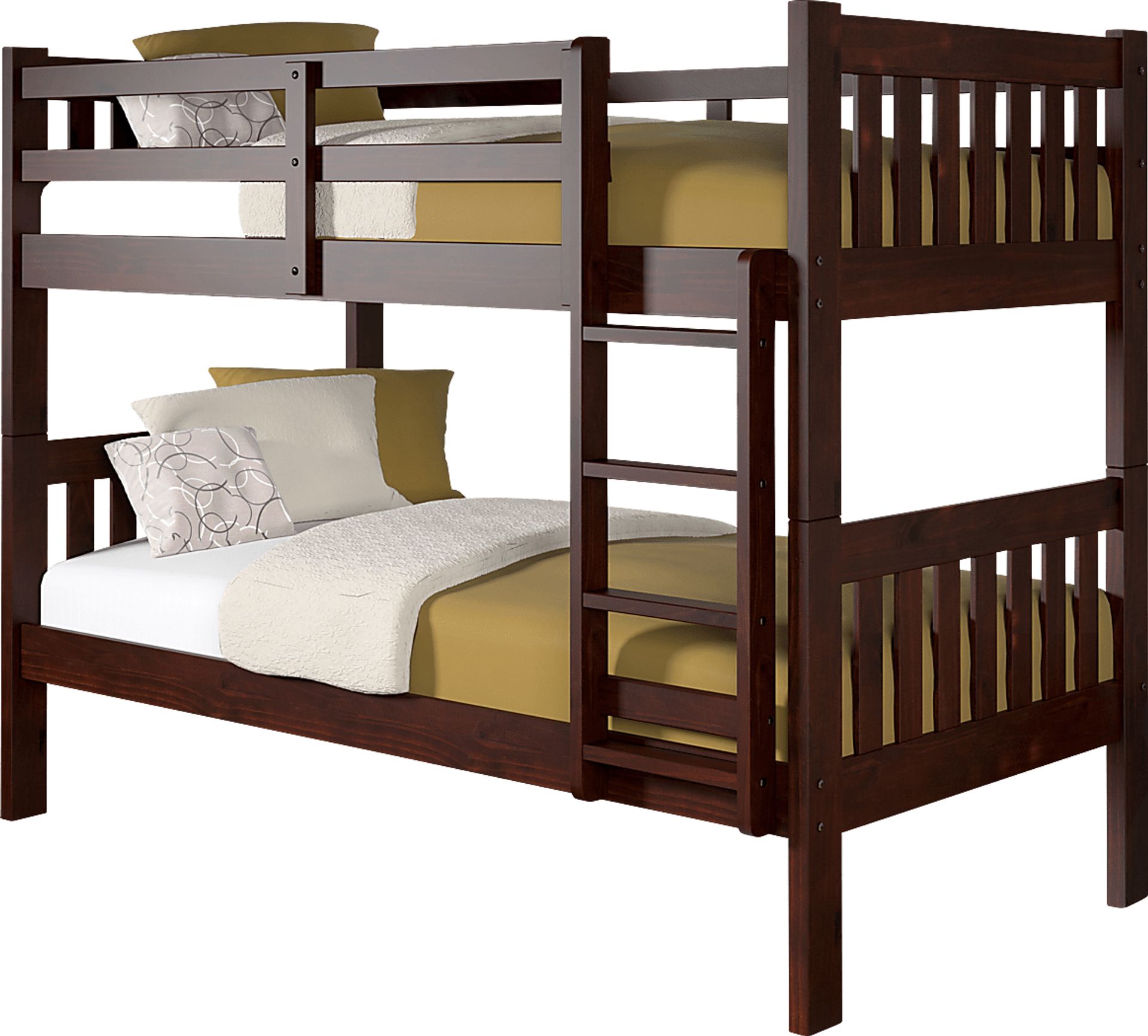 Cormac Brown Twin/Twin Bunk Bed - Image 1
