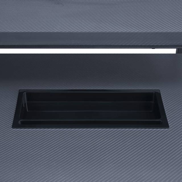 Cormack Gray L-Shaped Gaming Desk - Thumbnail - Image 7