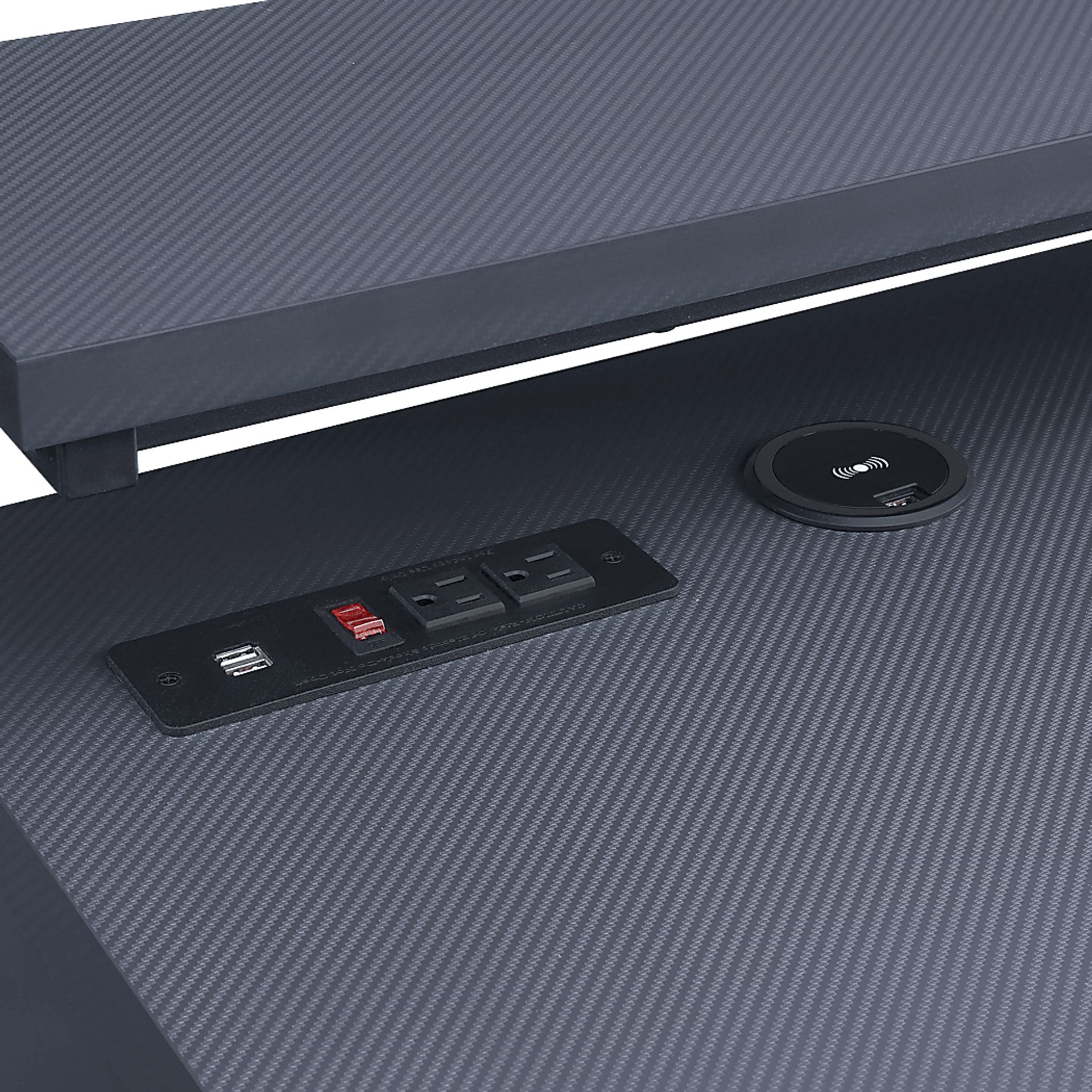 Cormack Gray L-Shaped Gaming Desk - Image 8