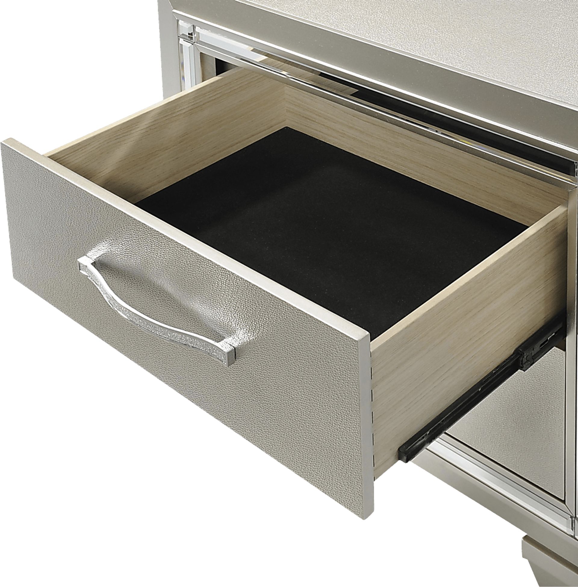 Cormick Beige Nightstand - Image 5