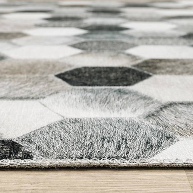 Cormier Gray 5' x 7' Rug - Thumbnail - Image 8