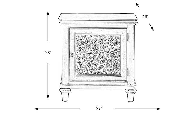 Dimension Image. Please refer to the Dimension Tab on this page for dimension details.