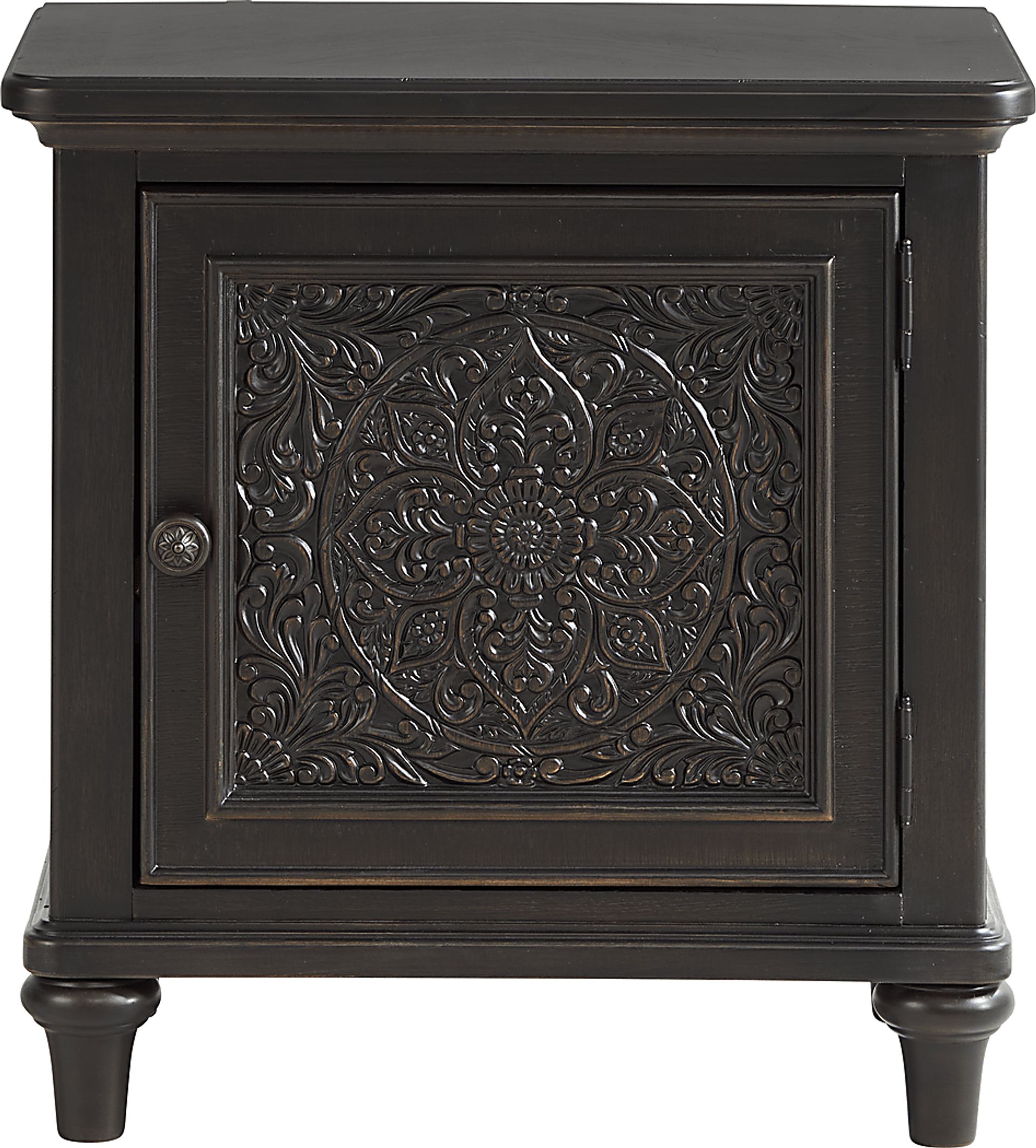 Cornelia Black 6 Pc King Panel Bedroom - Image 6