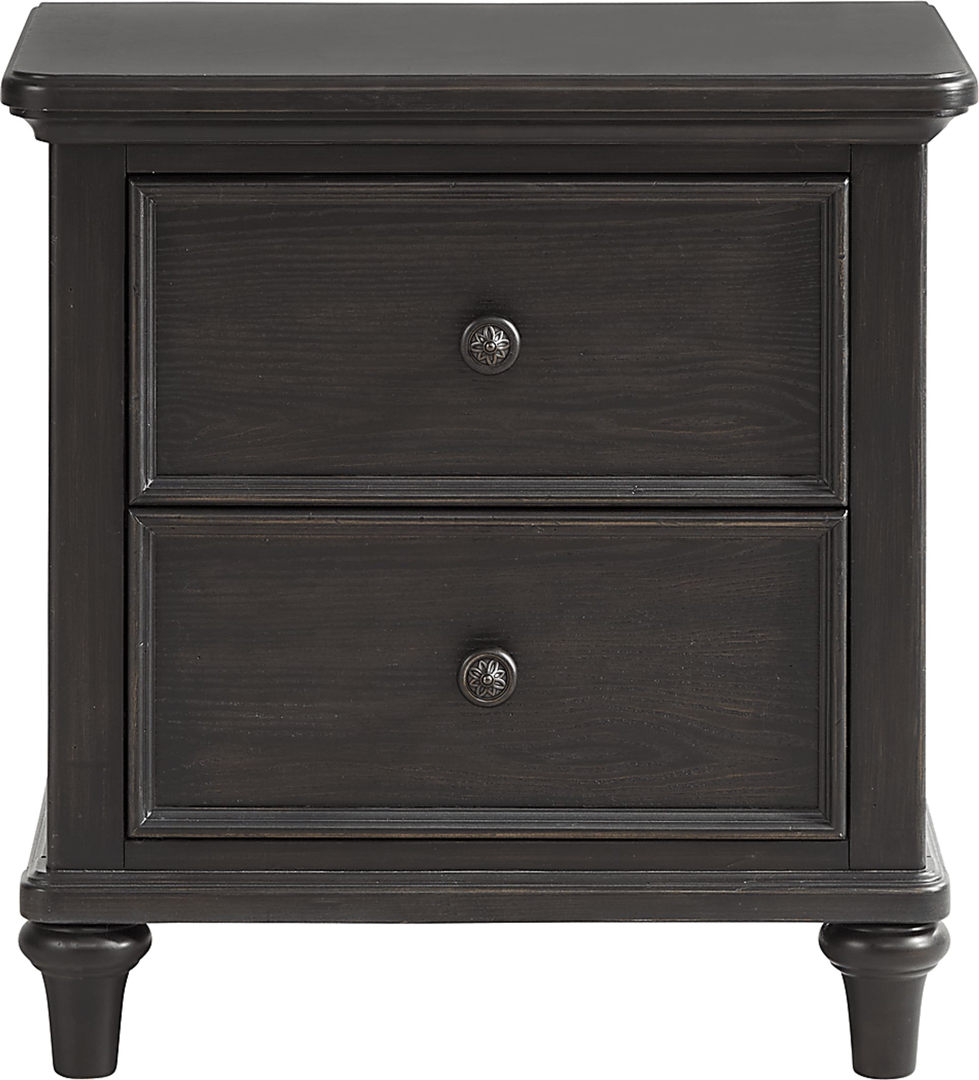Cornelia Black 6 Pc King Panel Bedroom - Image 6