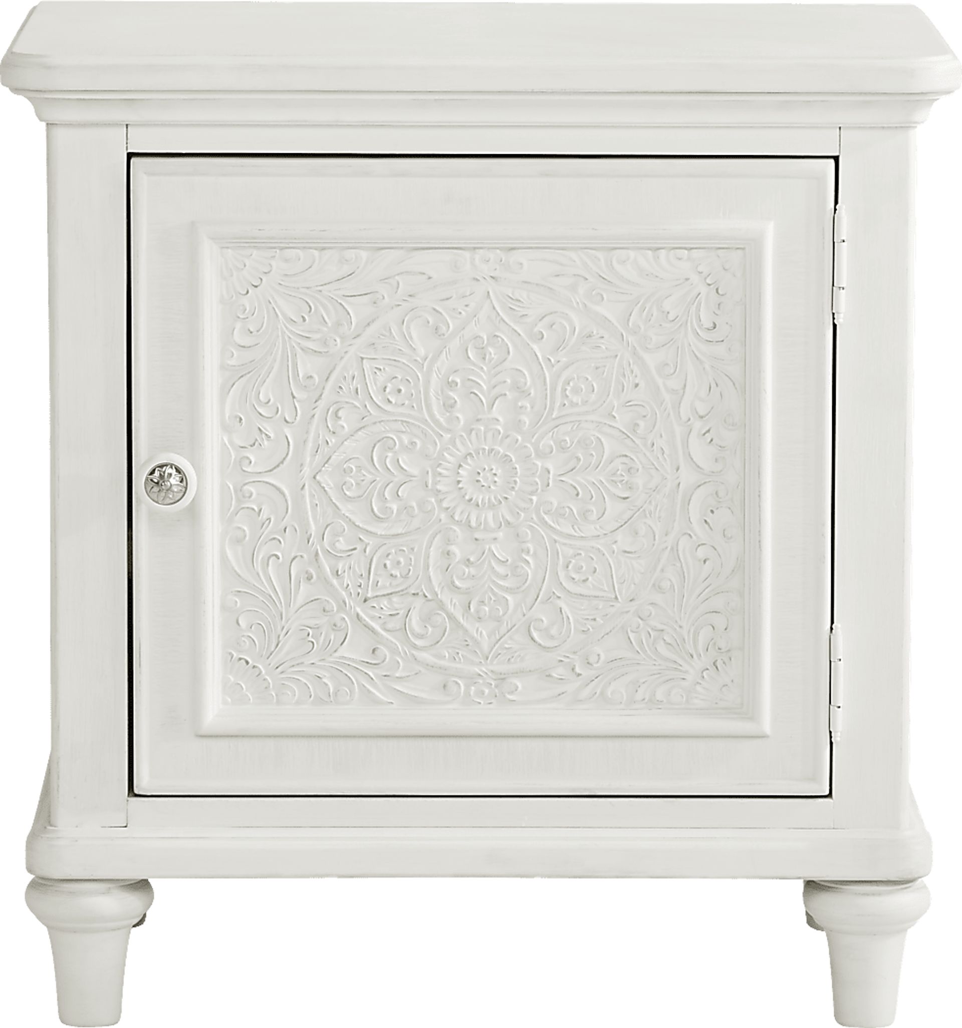 Cornelia White 7 Pc King Panel Bedroom - Image 6