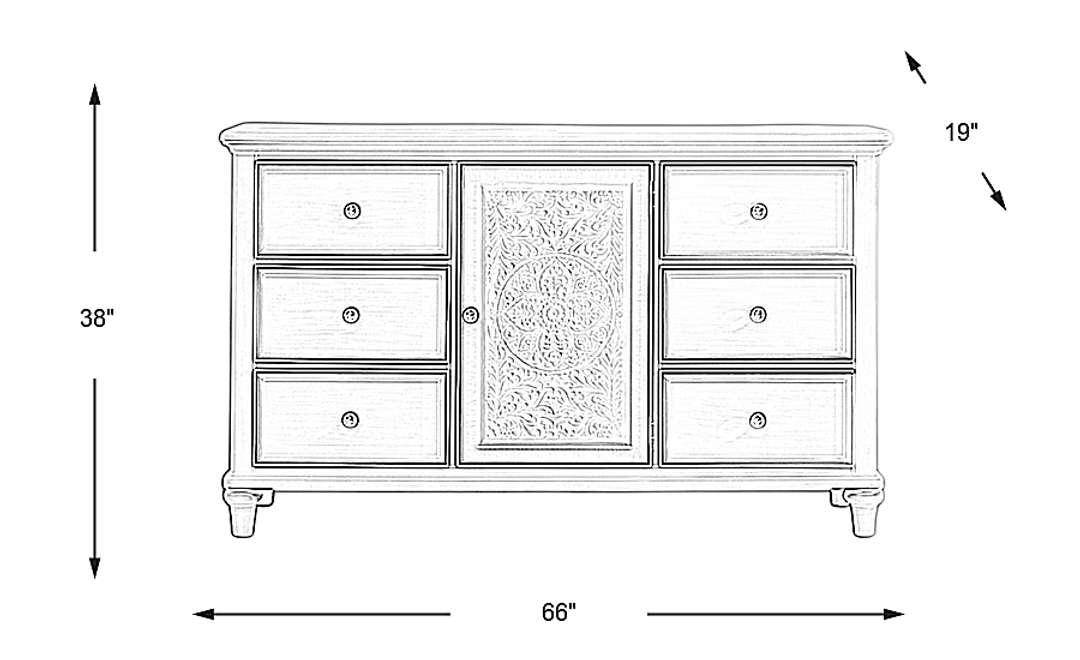 Cornelia White Dresser