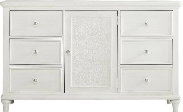 Cornelia White 5 Pc Queen Panel Bedroom - Thumbnail - Image 5