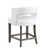 Cornelion White Counter Height Stool