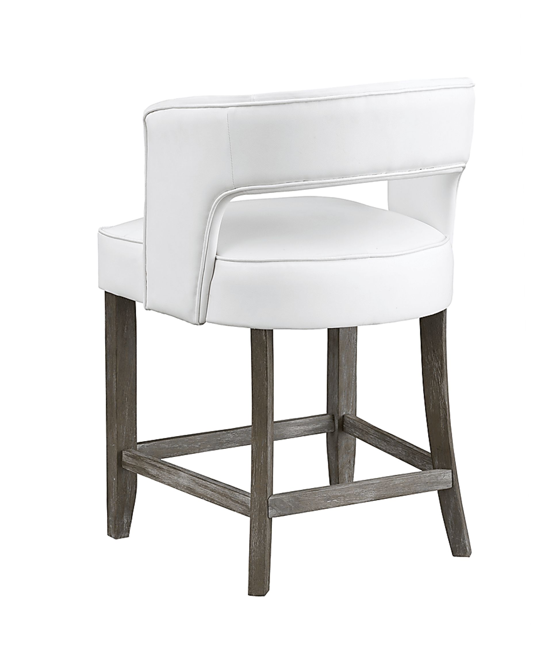 Cornelion White Counter Height Stool - Image 3