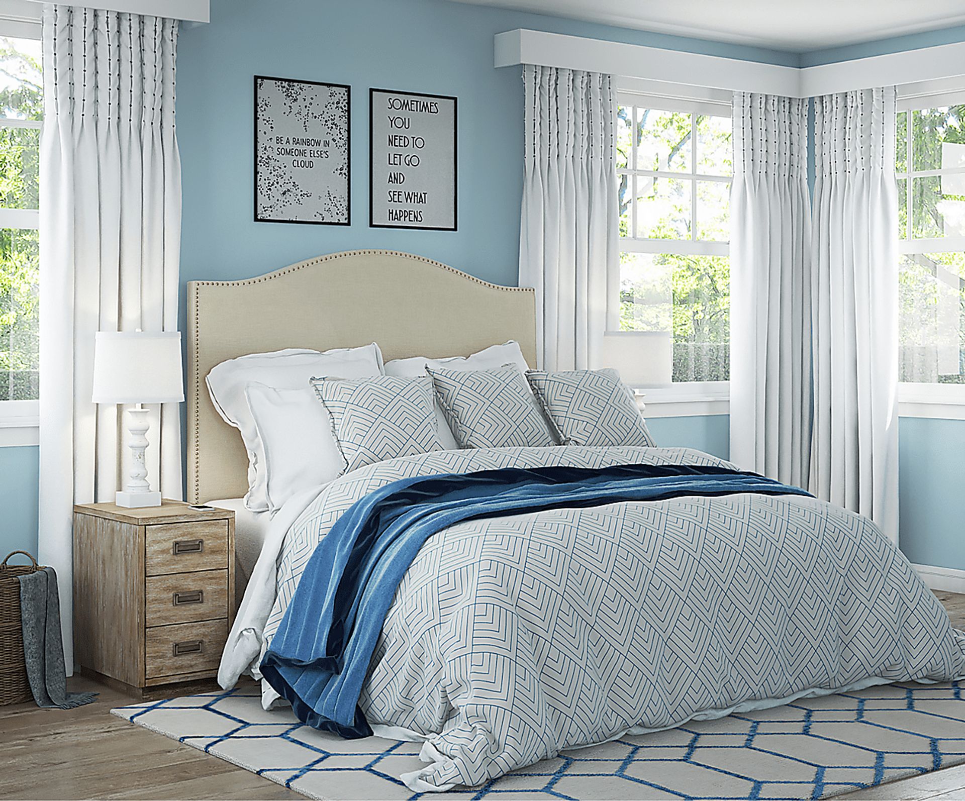 Cornian Natural King Headboard - Image 7