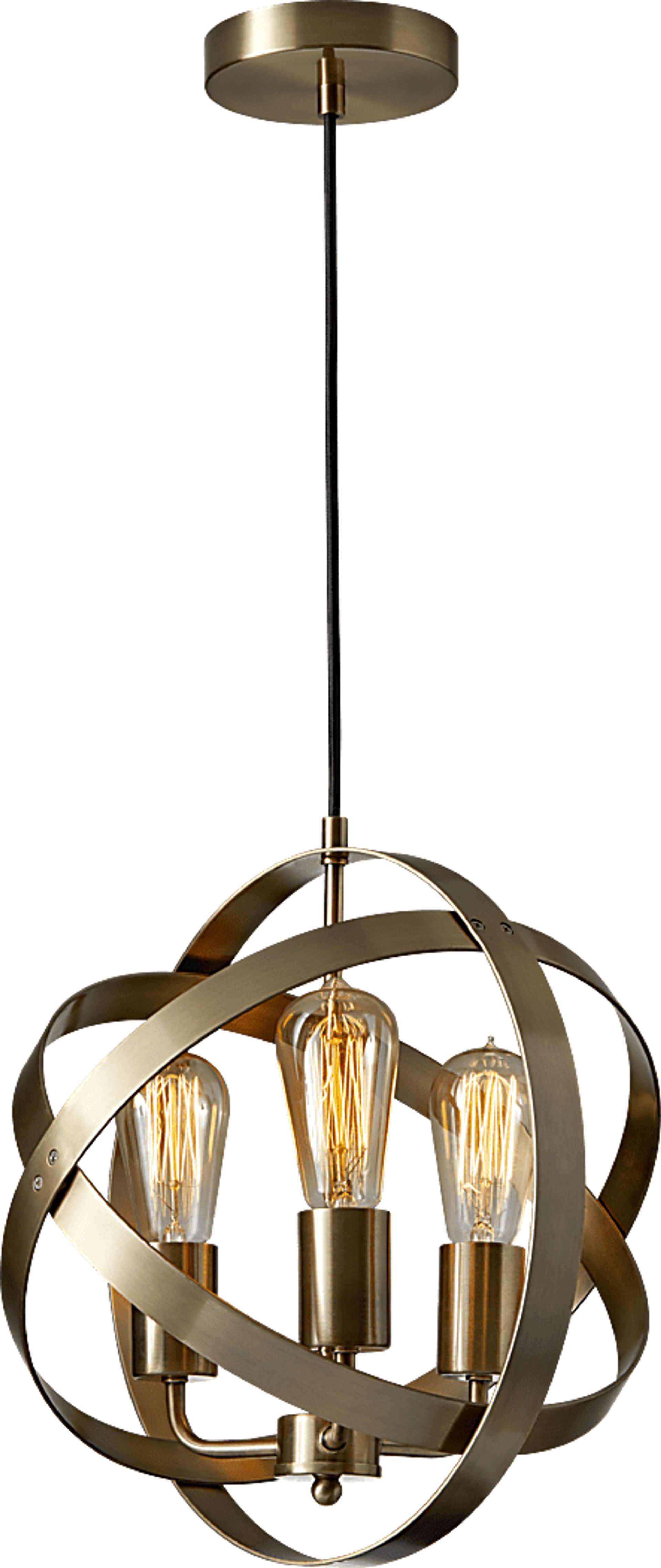 Cornish Brass Chandelier - Image 1