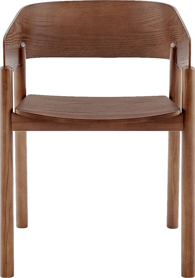 Cornudas Brown Arm Chair - Thumbnail - Image 2