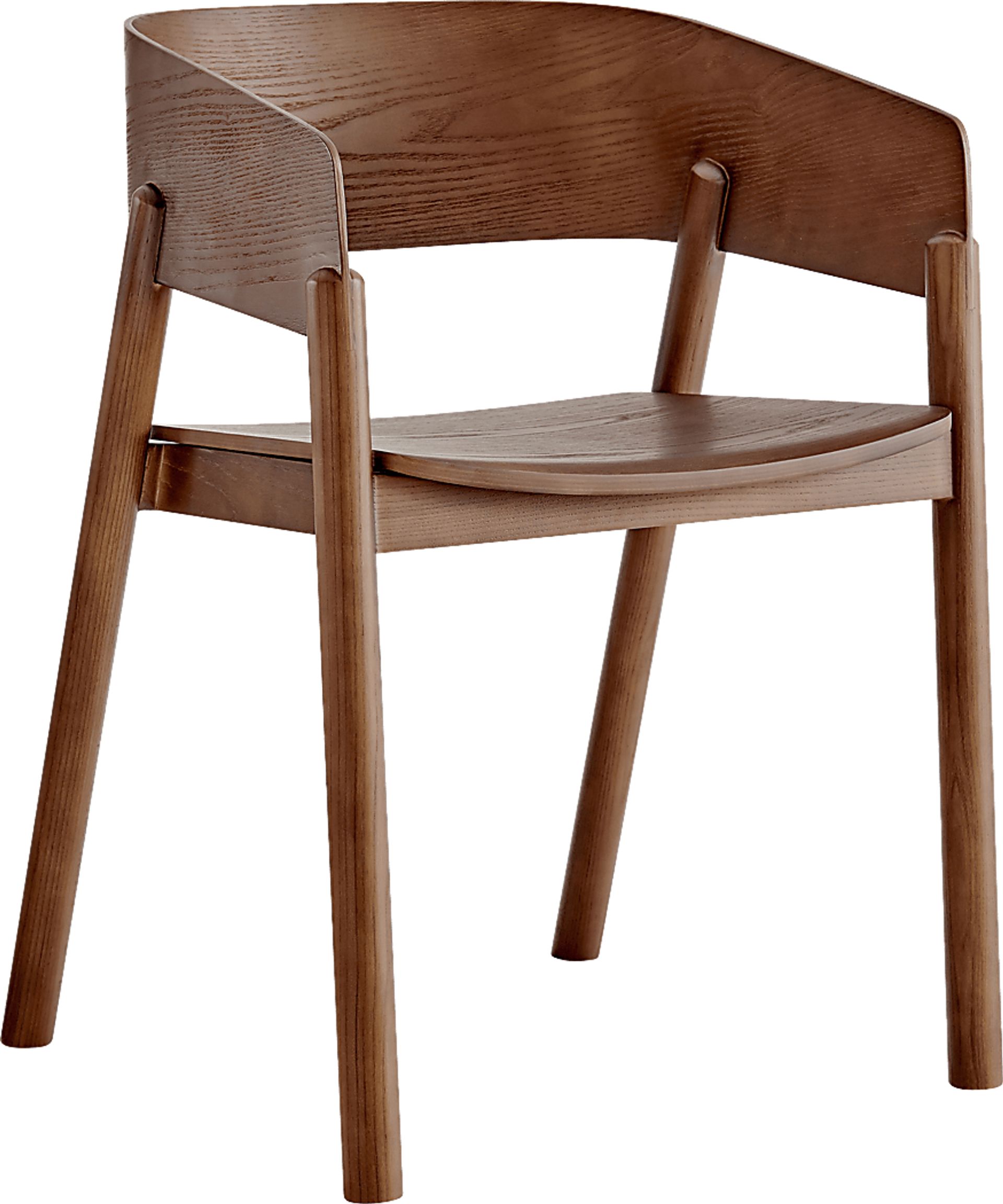 Cornudas Brown Arm Chair - Image 1