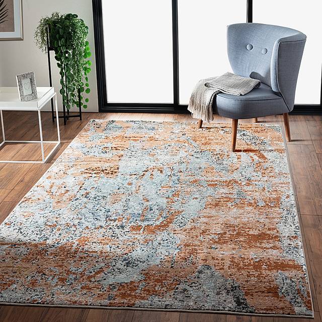 Corocam Gray/Multi 5'3 x 7'6 Rug - Thumbnail - Image 2