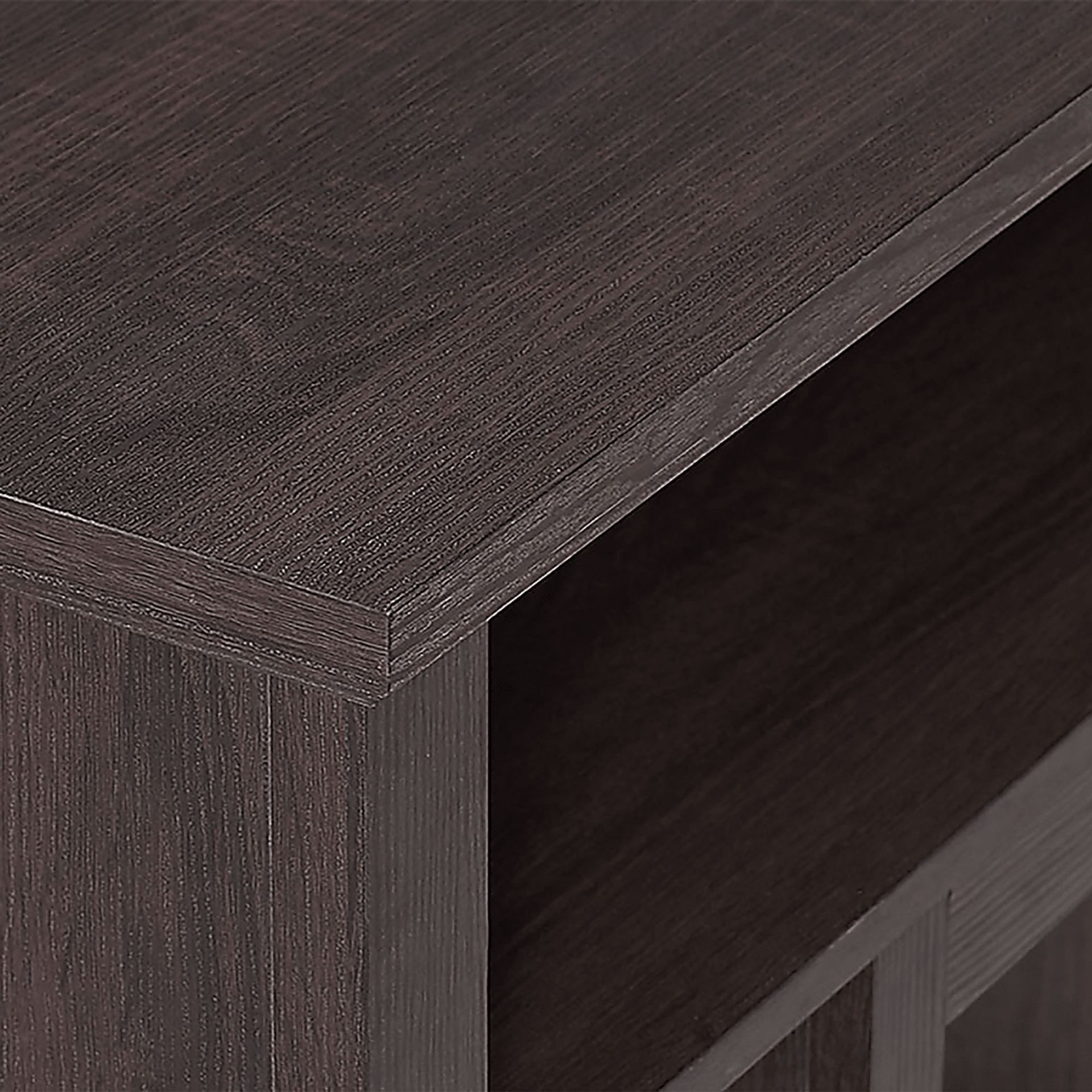 Corona Brown 44 in. Console with Electric Fireplace - Image 4