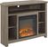 Corona Gray 44 in. Console with Electric Fireplace