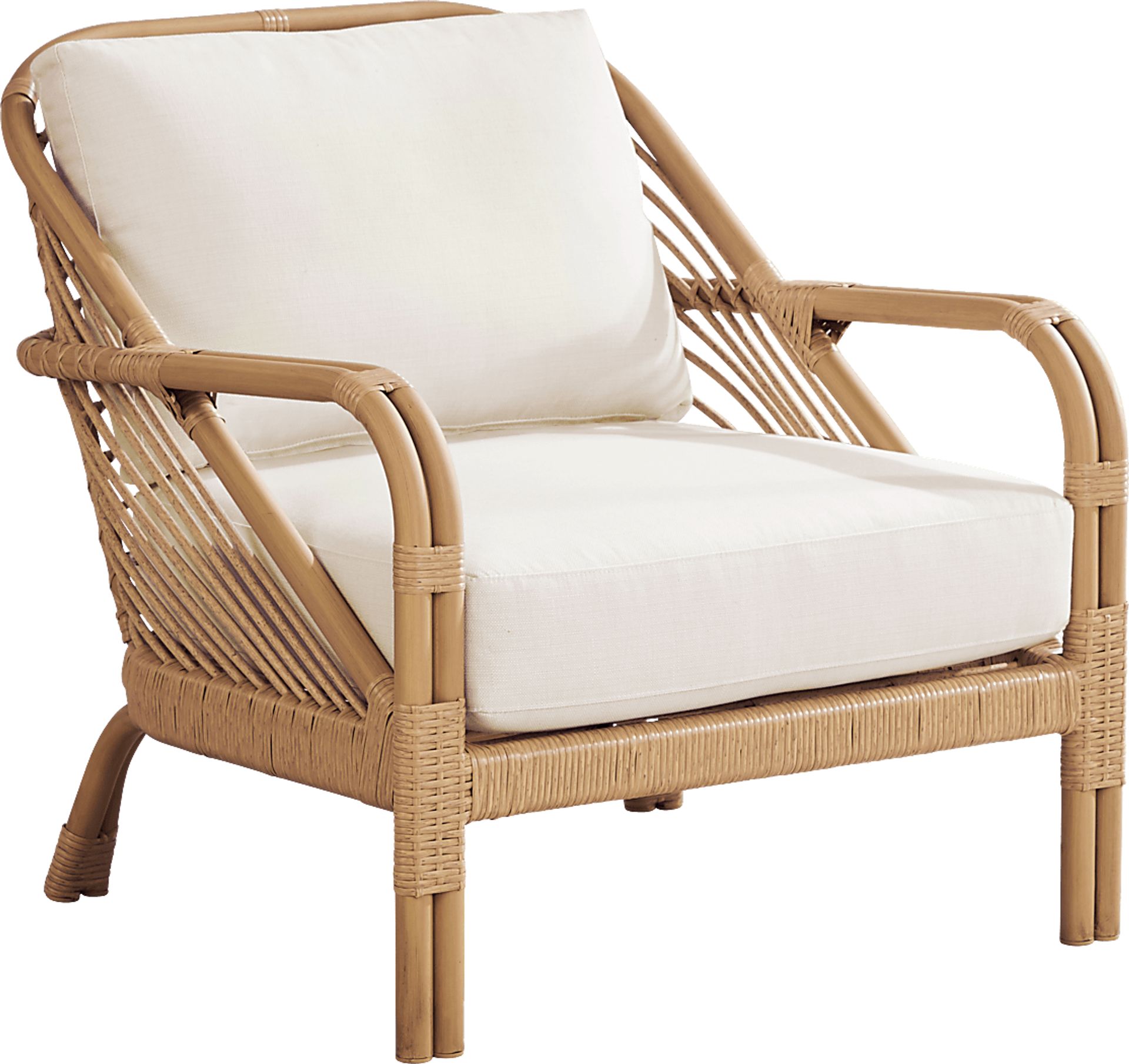 Coronado Sandstone Outdoor Club Chair with Sand Cushions - Image 1