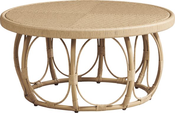 Coronado Sandstone Round Outdoor Chat Table