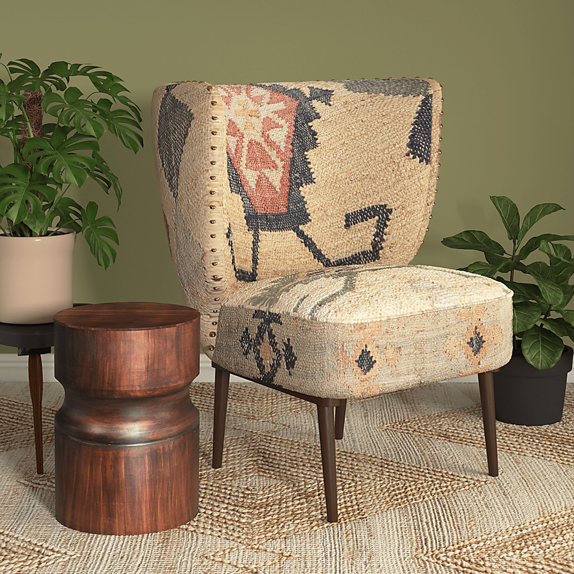 Coroni Brown Accent Table - Image 2