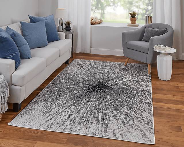 Corrarith Dark Gray 2'10 x 7'10 Runner Rug - Thumbnail - Image 2