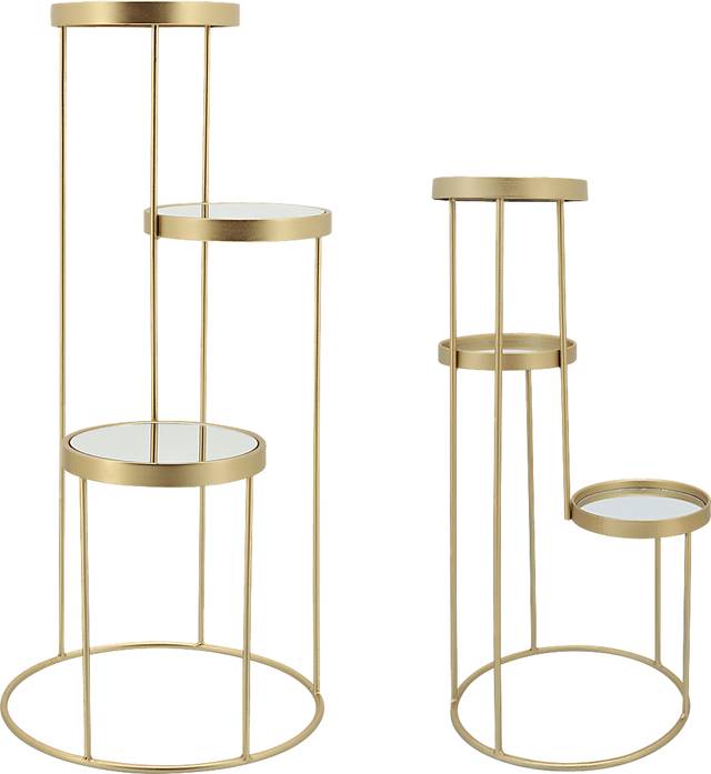 Corrdova Gold Planter, Set of 2 - Thumbnail - Image 1