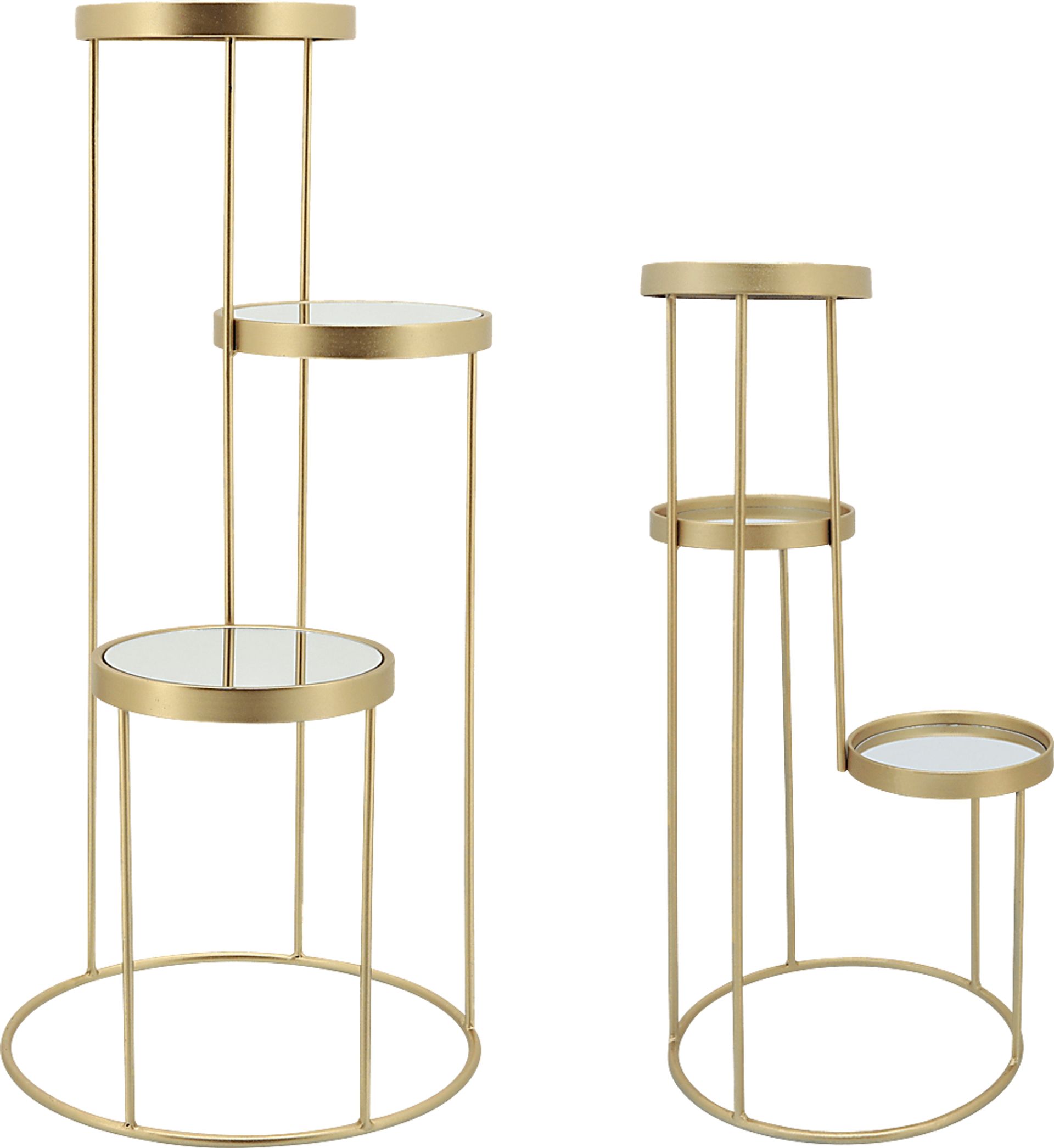 Corrdova Gold Planter, Set of 2 - Image 1