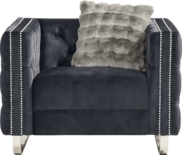 Corrella Black Chair - Thumbnail - Image 2