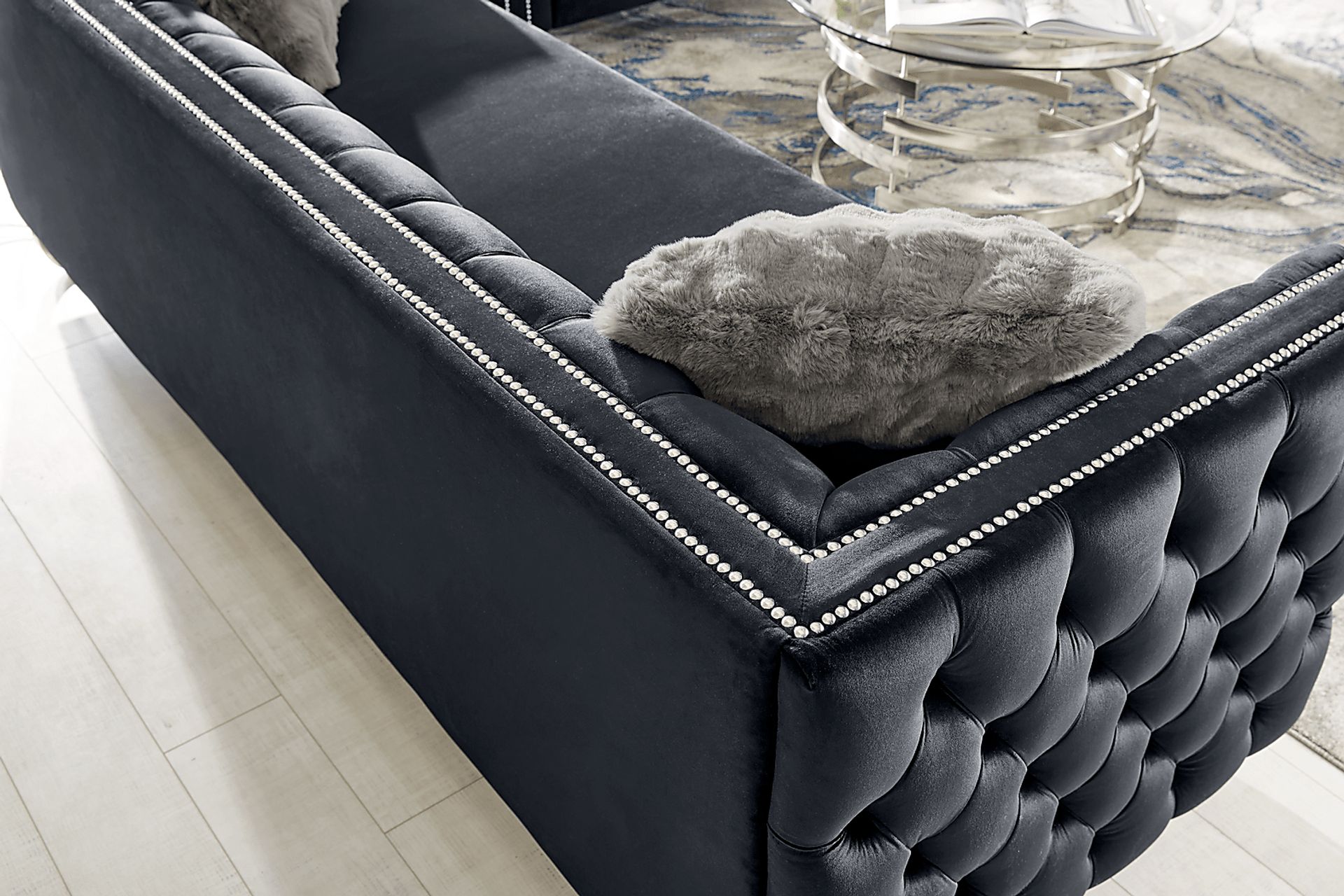 Corrella Black Sofa - Image 3