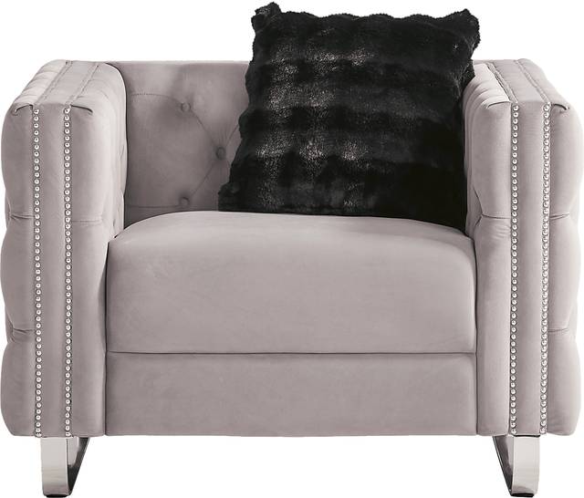 Corrella Gray Chair - Thumbnail - Image 2